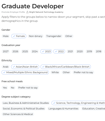 Segmentation page