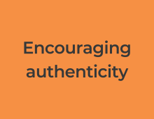 Encouraging authenticity