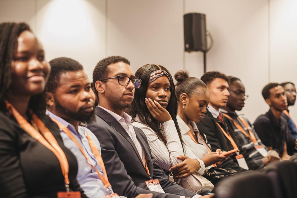 Group of people at an event